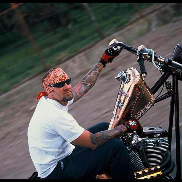 Biker tattoo picture for men