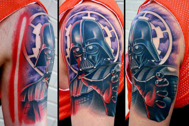 Darth Vader Illustration Star Wars tattoo