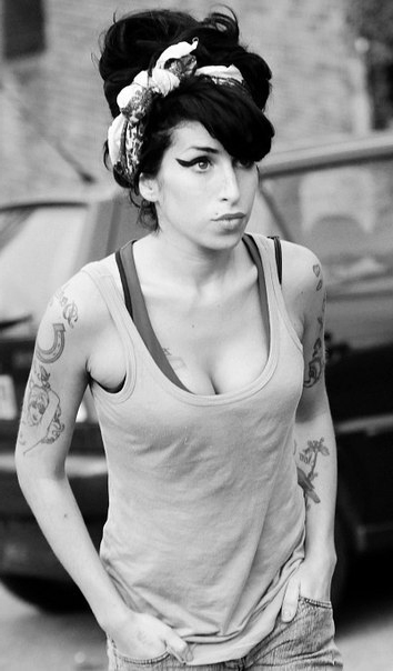 Shoulders Amy Winehouse tattoos