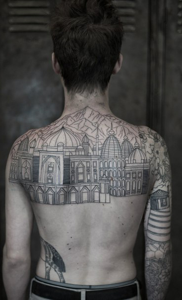 Arab Street Graphic tattoo idea