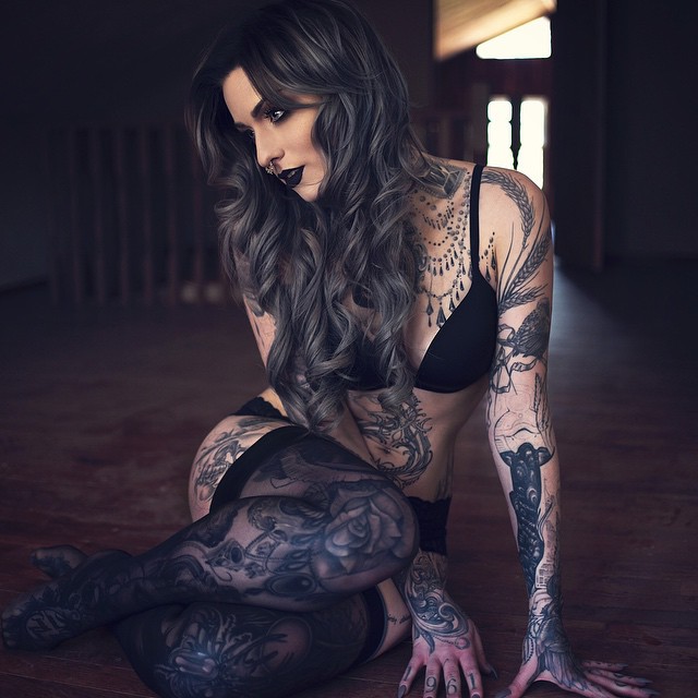 Adoarable Ryan Ashley Malarkey and her tattoos