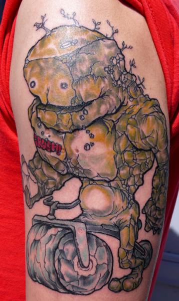 Crush Stone Giant tattoo by Three Kings Tattoo