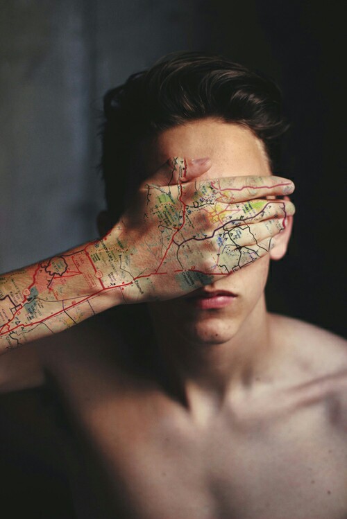 Map tattoo