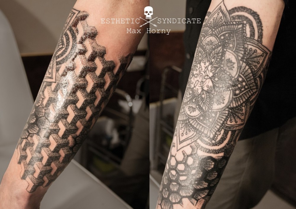 Geometry and Mandala on Arm