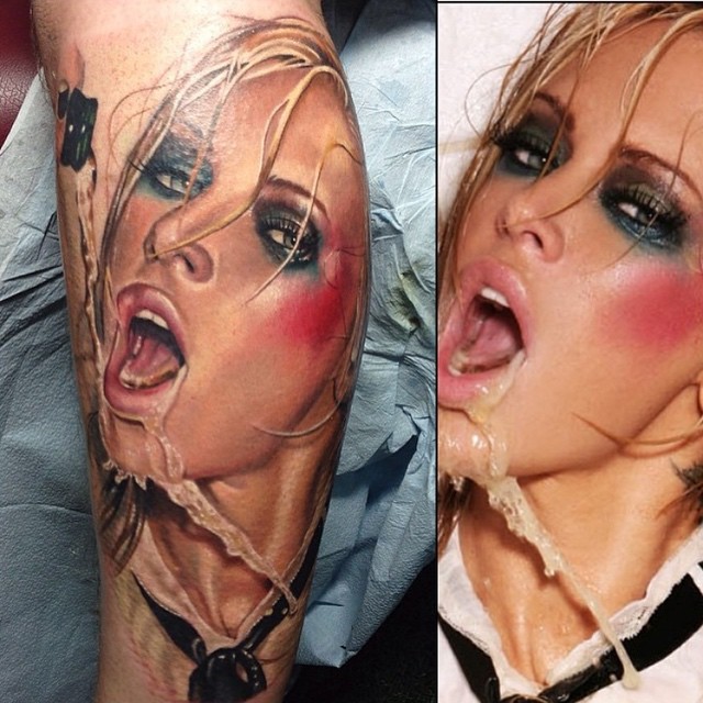 Hot Jenna Jameson tattoo