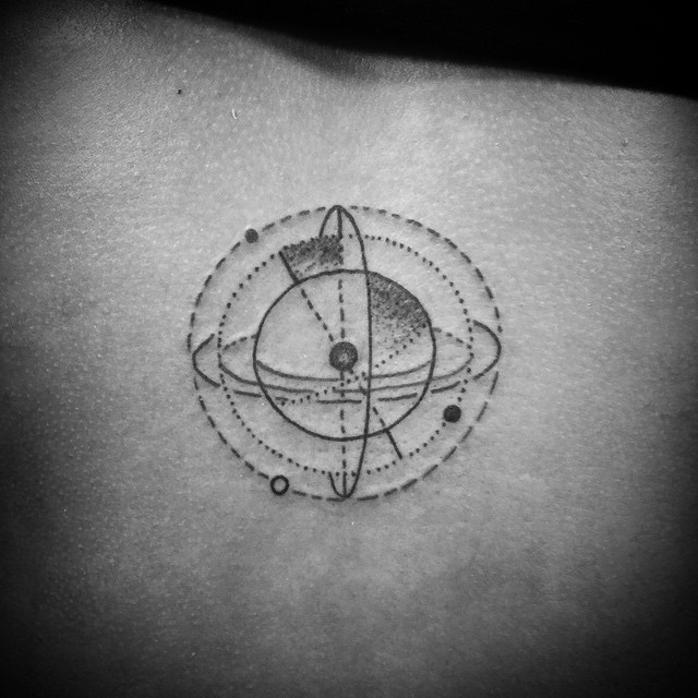 Little Orbit Small tattoo