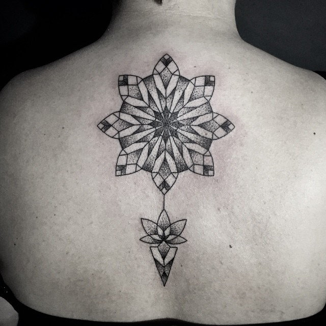 Mandala on Back