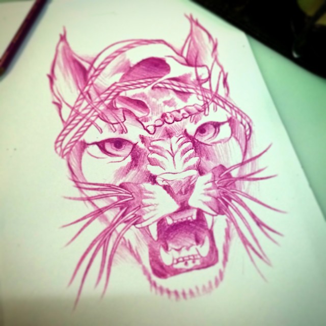 Pirate Cat tattoo idea