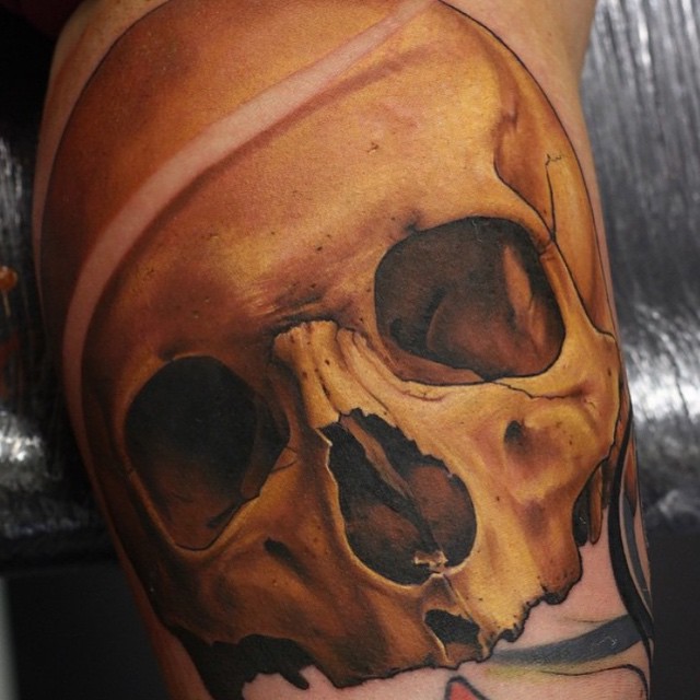 Realistic Skull Piece