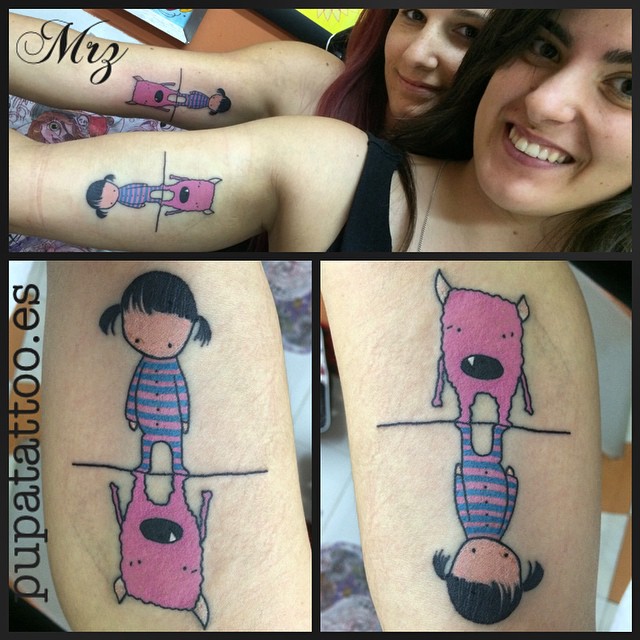 Matching Sister Tattoos