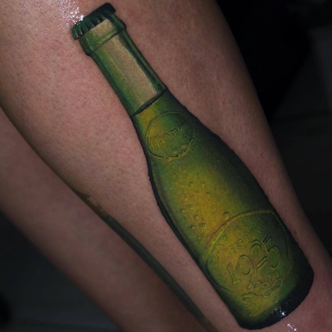 Alhambra Bottle Tattoo