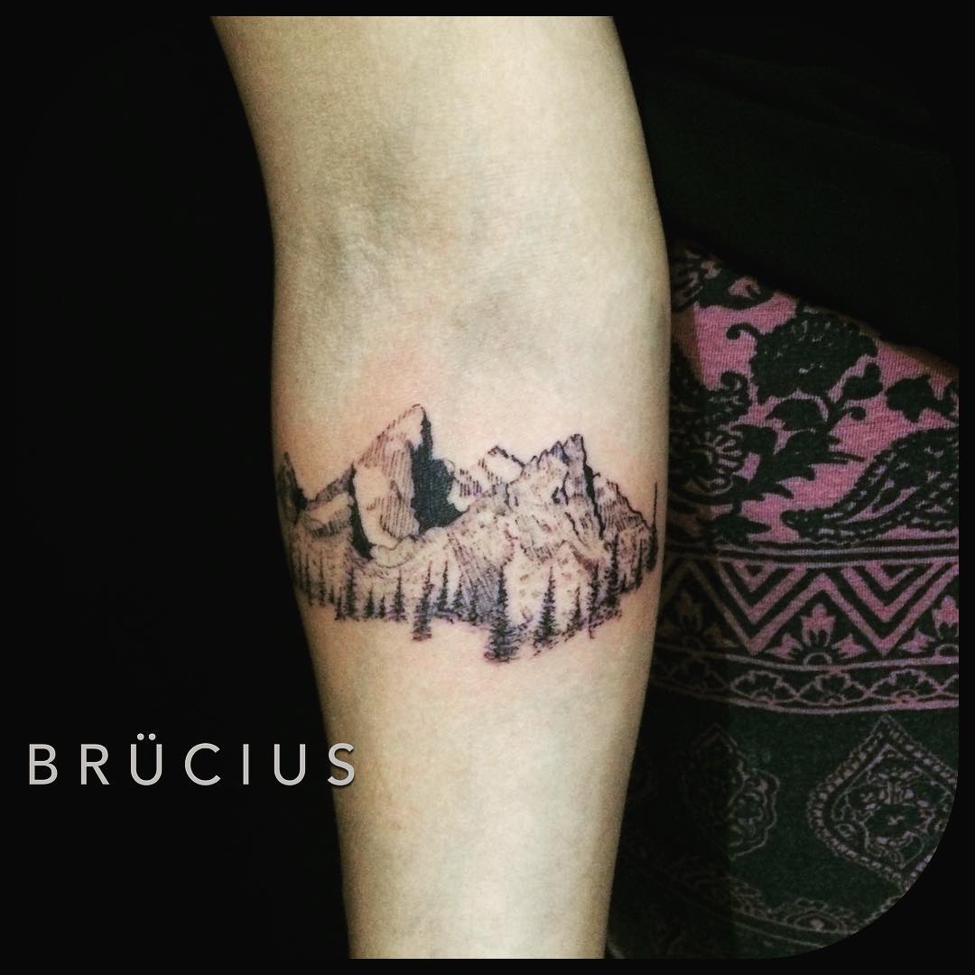 Beautiful Mountains Tattoo