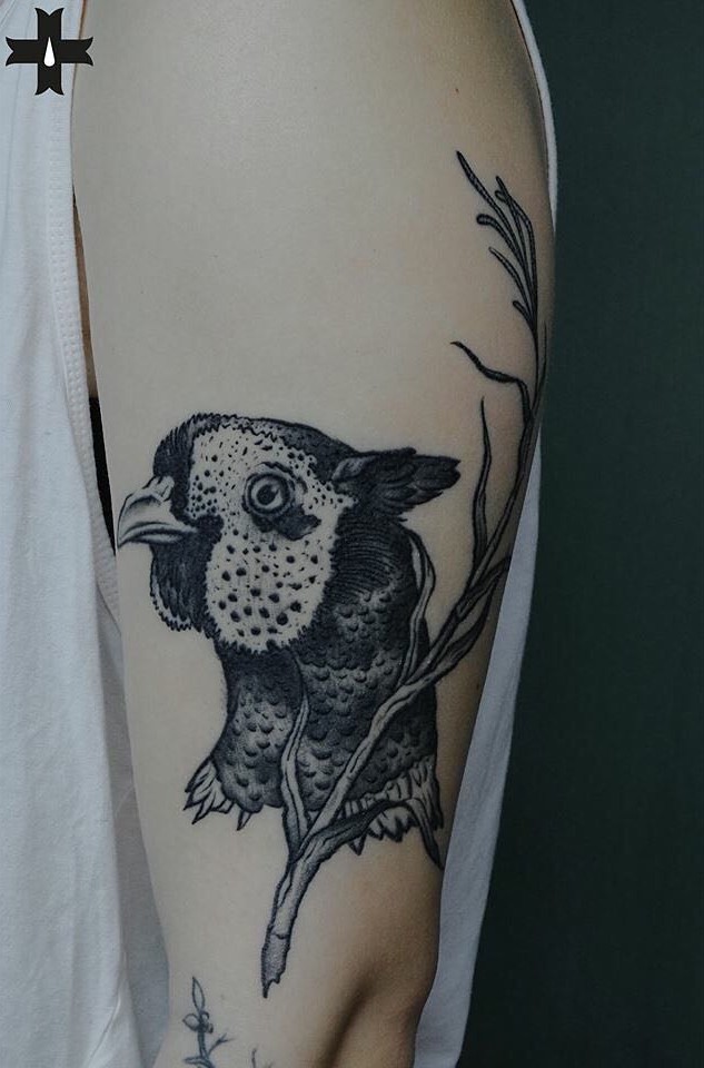 Black Bird Tattoo