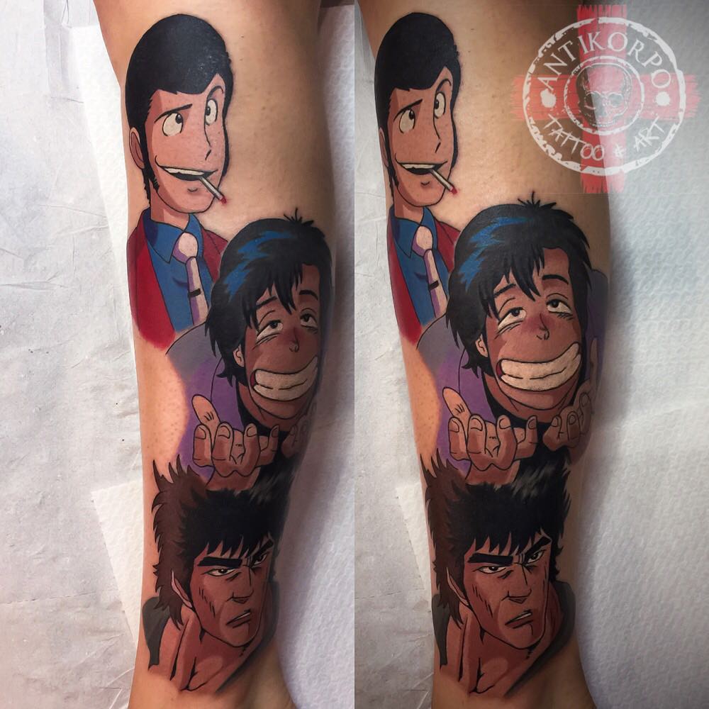 Comics Anime Tattoo