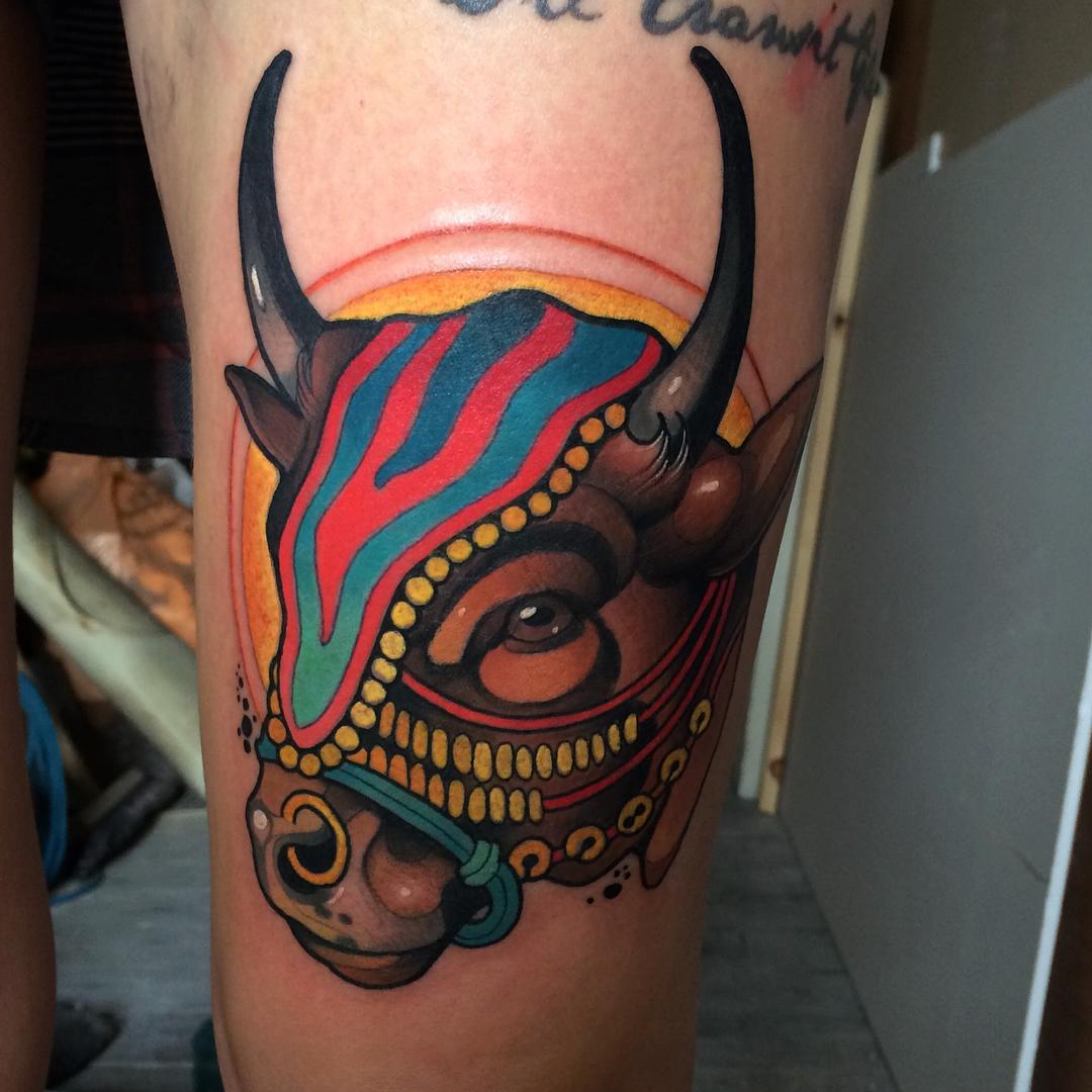 Corrida Toro Tattoo