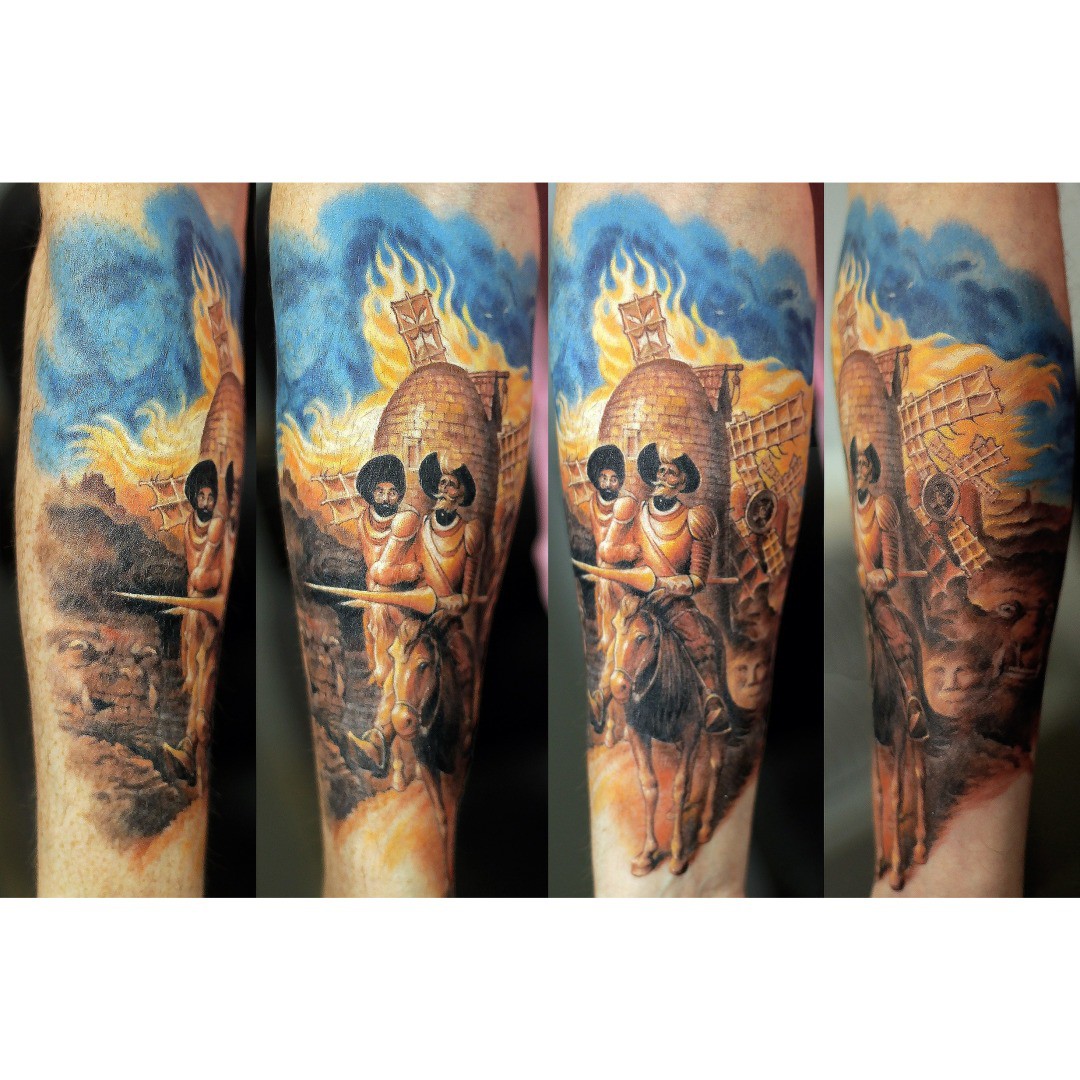 Don Quixote Tattoo