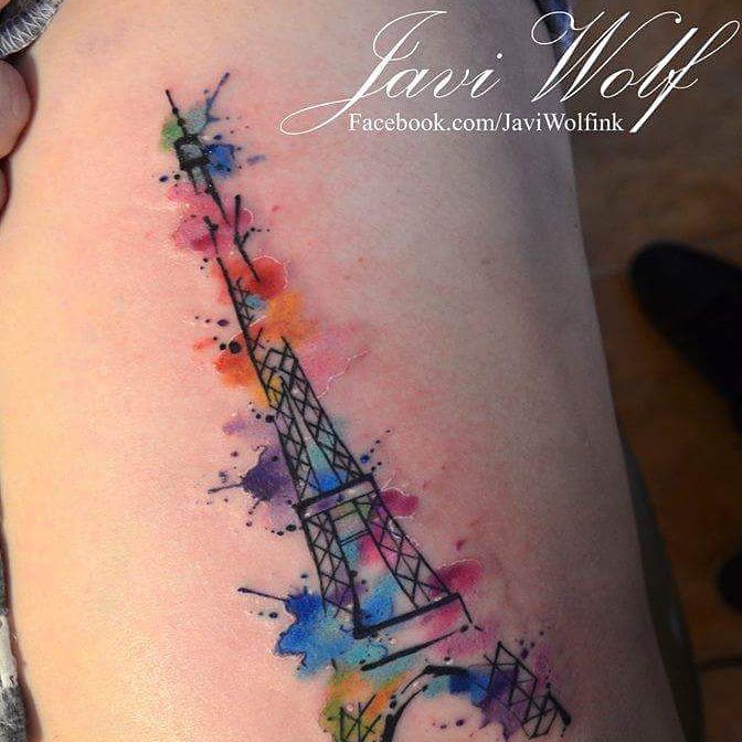 Eiffel Tower Tattoo