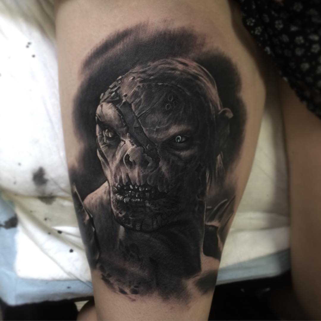 Hobbit Orc Tattoo