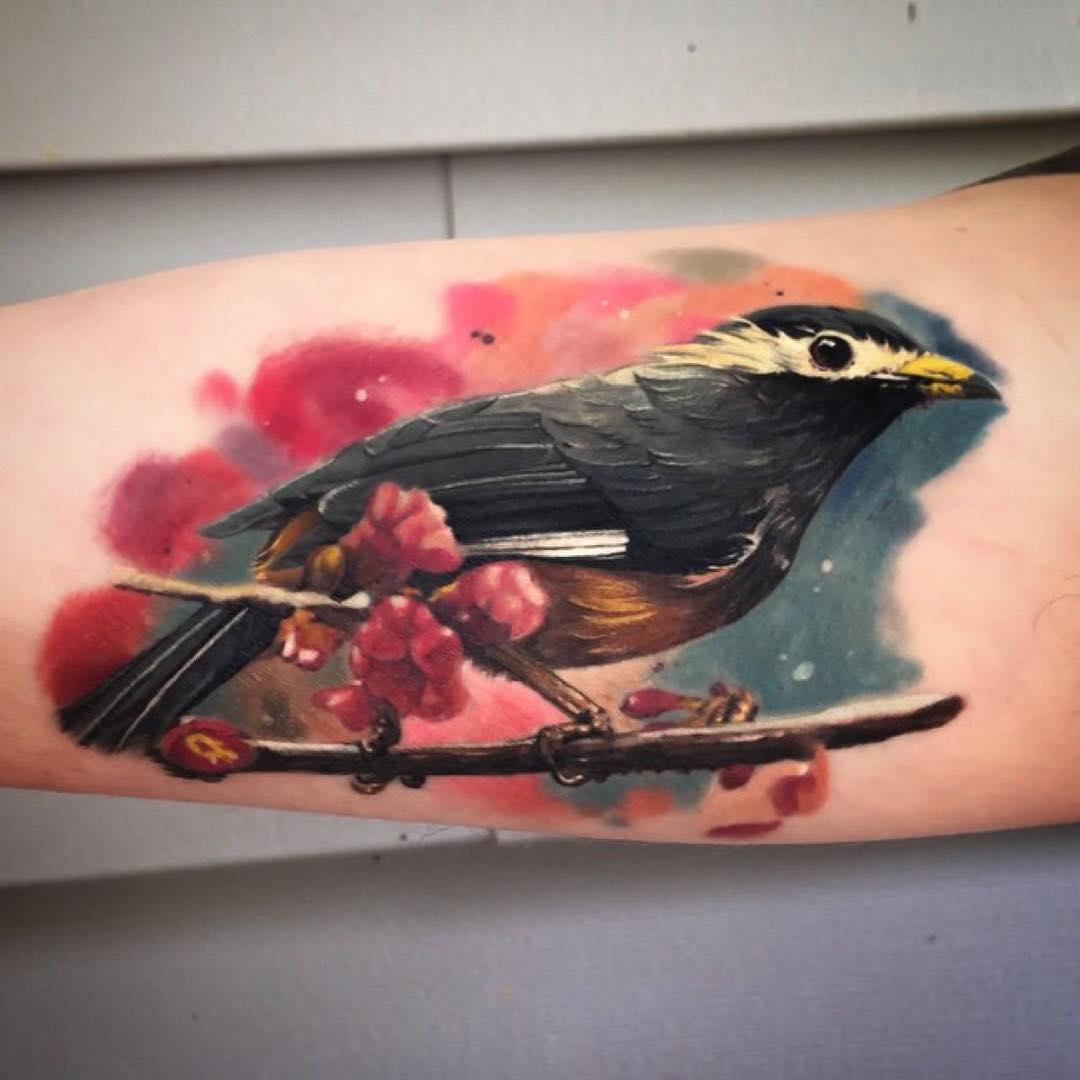 Small Bird Tattoo