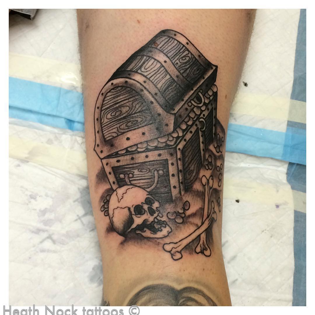 Treasure Chest Tattoo