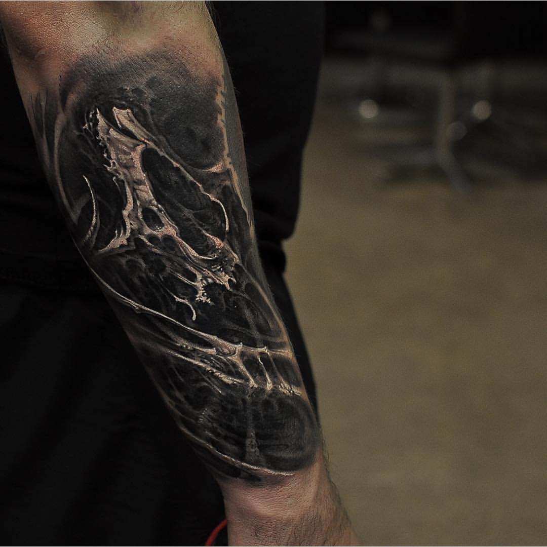 3D Forearm Tattoo