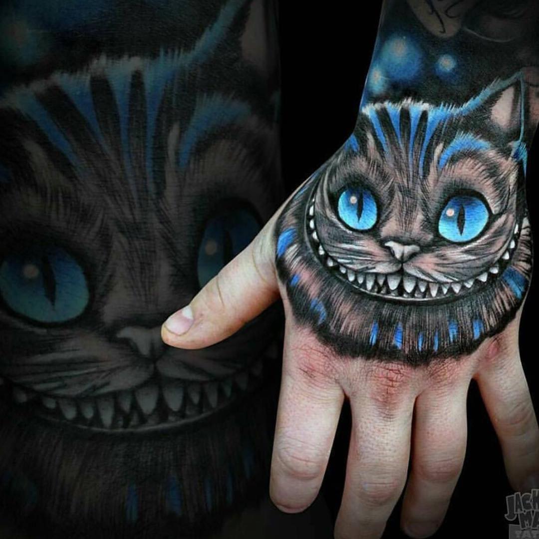 Cheshire Cat Tattoo