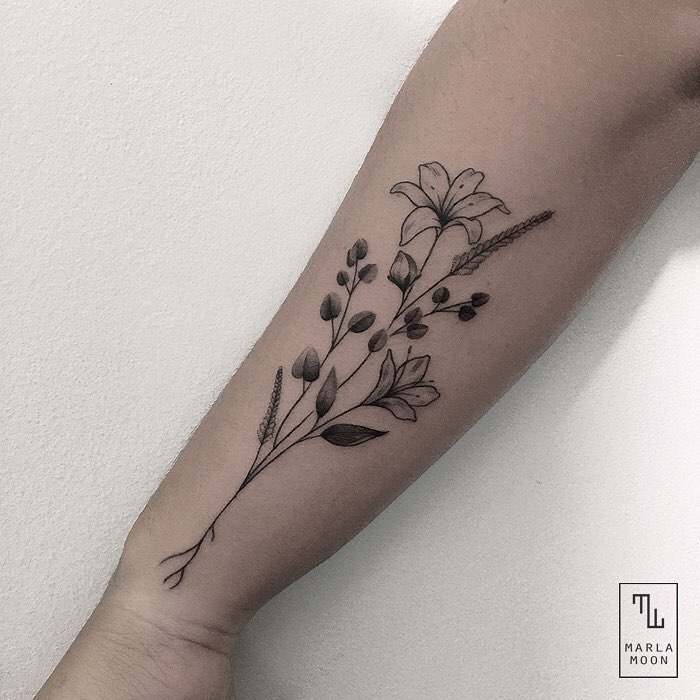 Beautiful Flower Tattoo