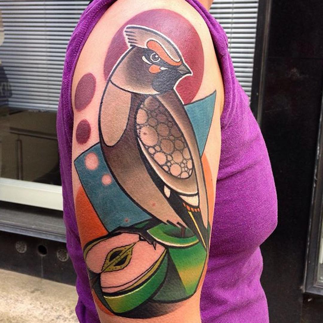 Bird Shoulder Tattoo