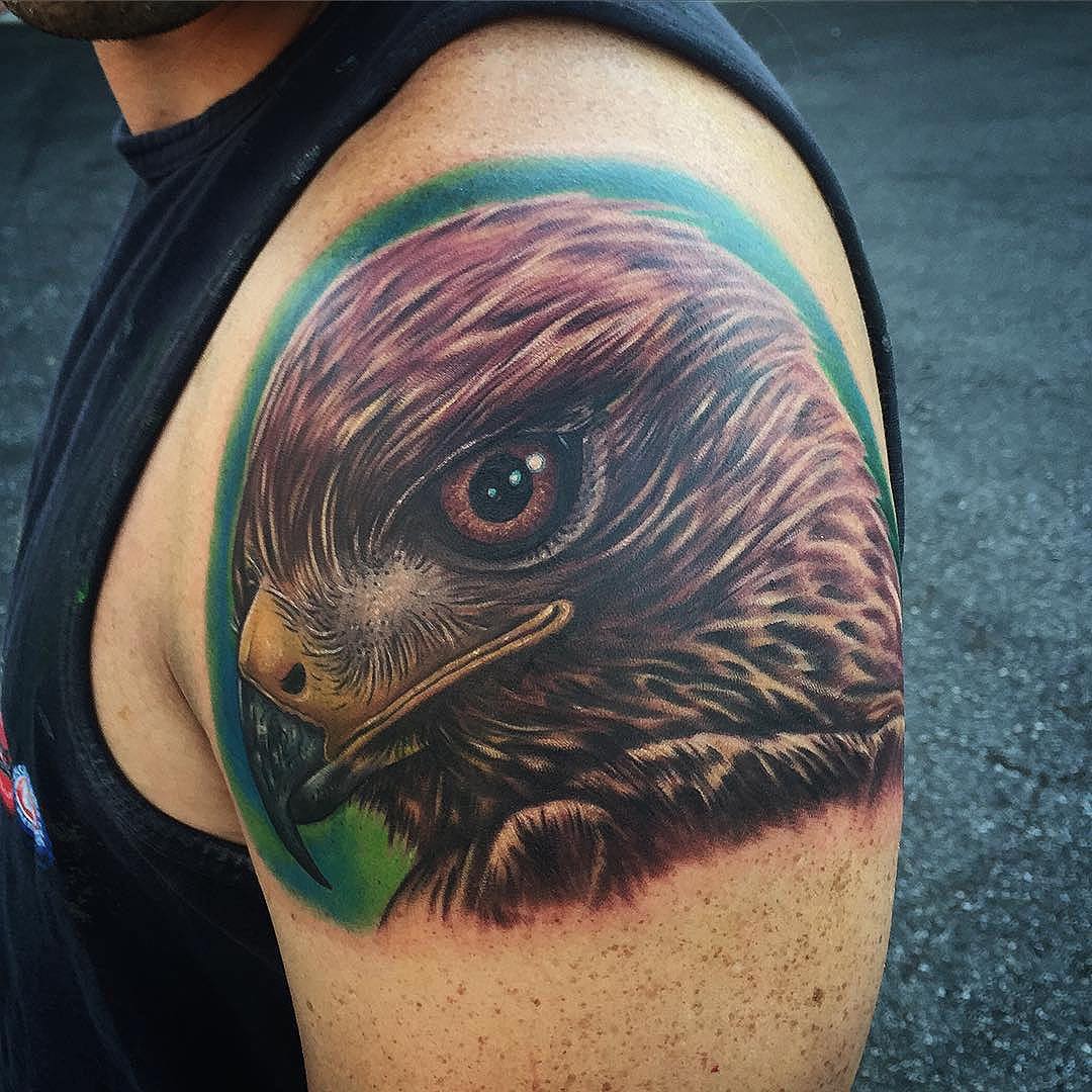 Eagle Shoulder Tattoo