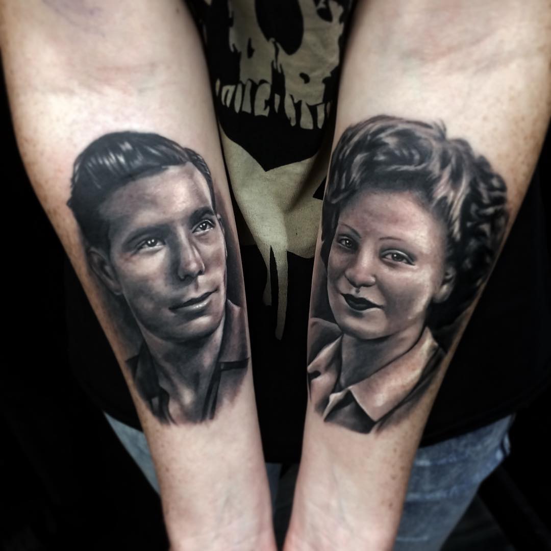 Famiy Portrait Tattoo