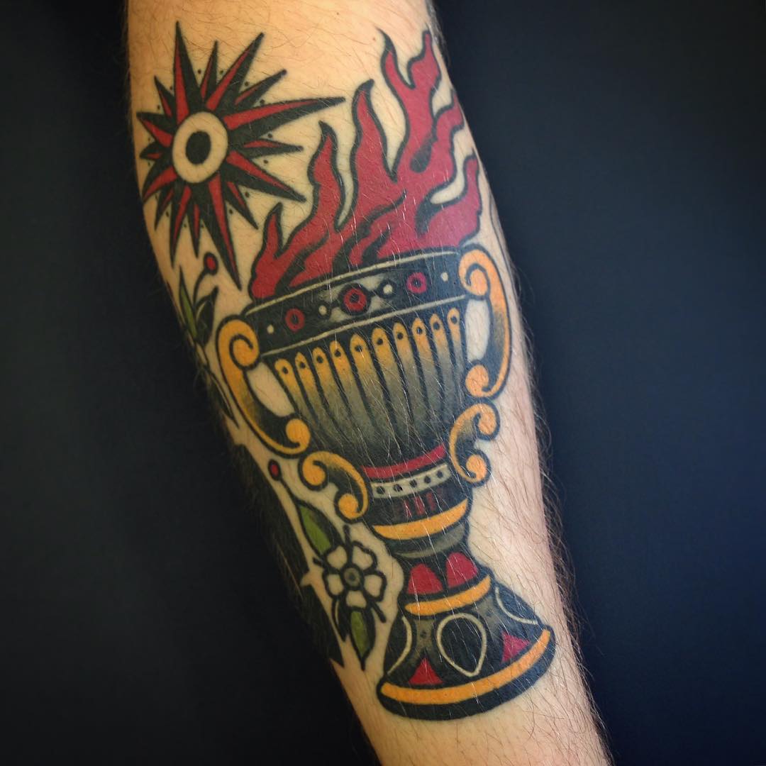 Goblet Tattoo on Forearm