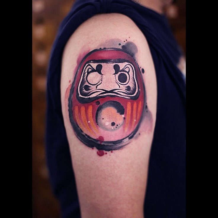 Helmet Guy Tattoo on Shoulder