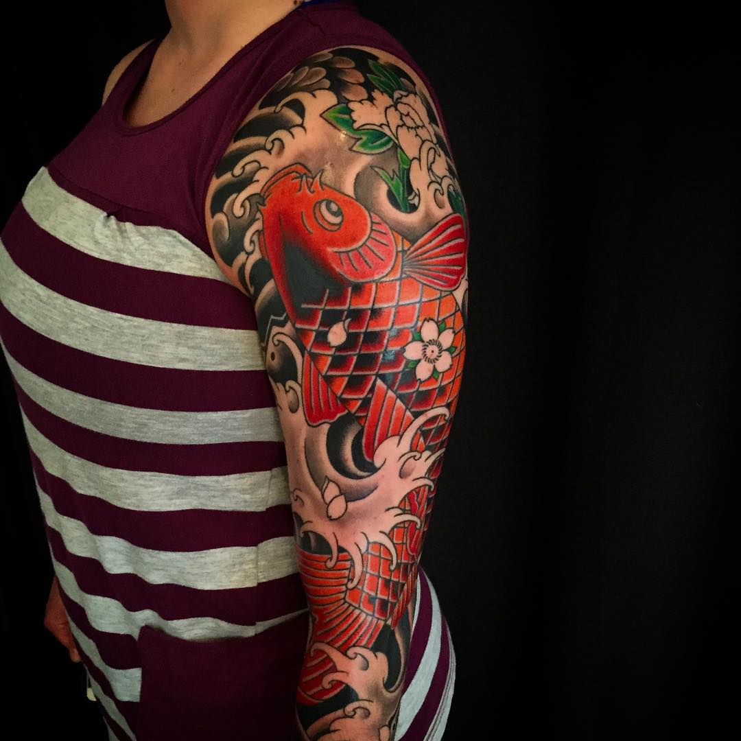 Japanese Tattoo Sleeve