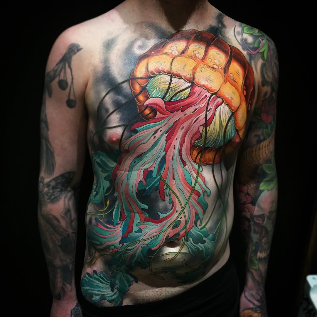 Jelly Fish Tattoo