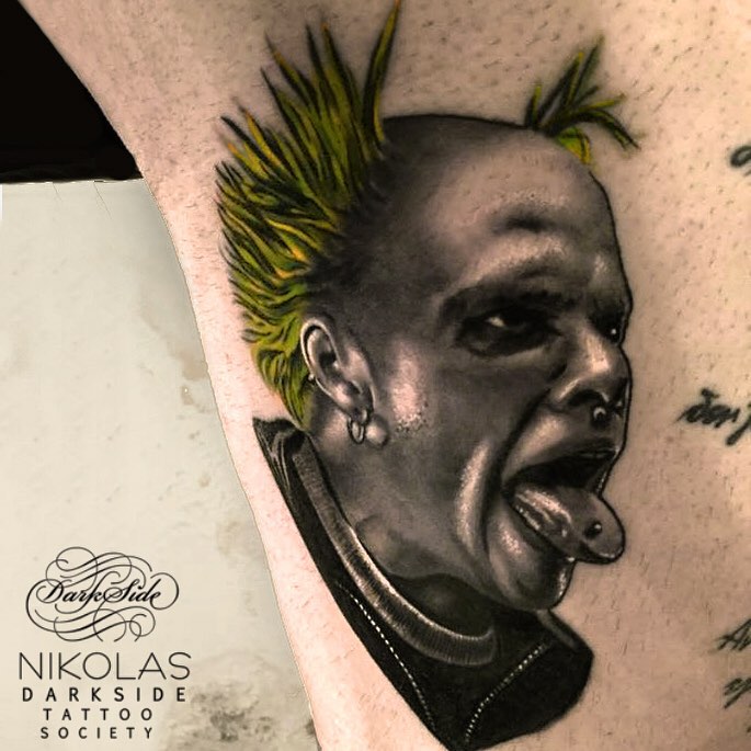 Keith Flint Tattoo