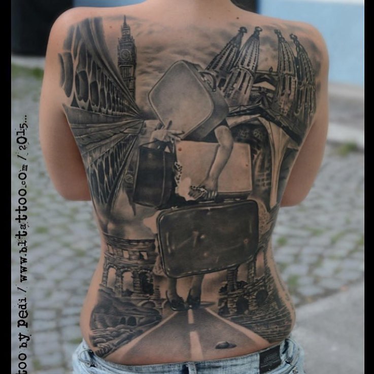 London Traveller Tattoo