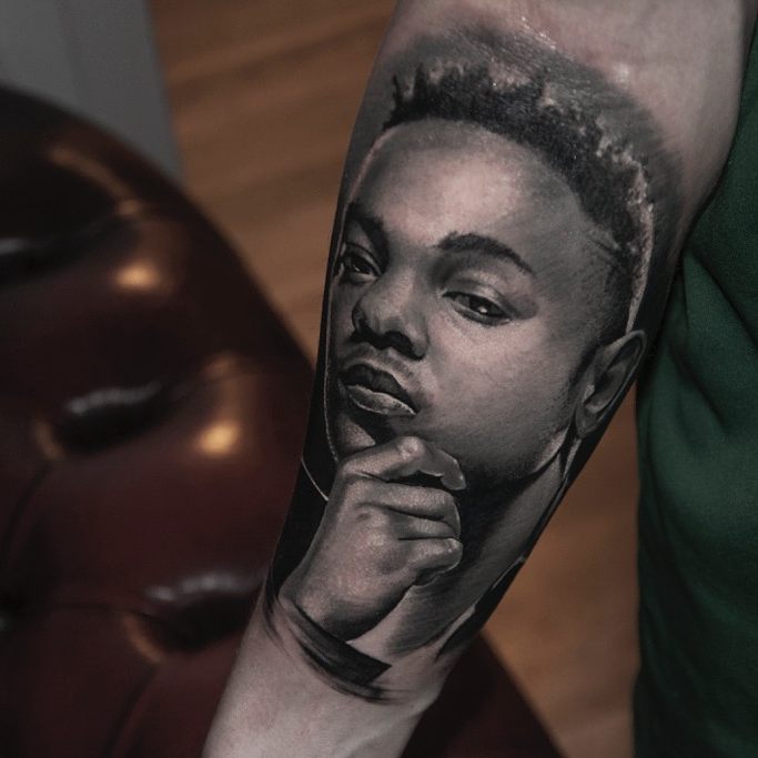 Realistic Portrait Tattoo