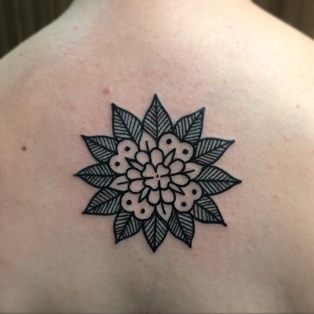 Small Back Tattoo