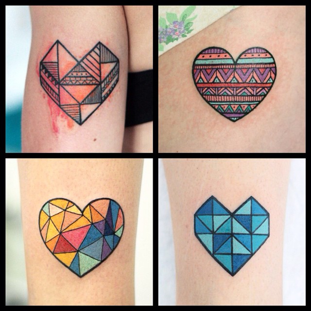 Small Heart Tattoos