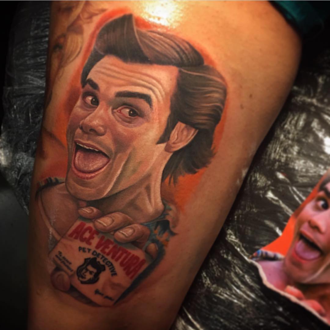 Ace Ventura Tattoo