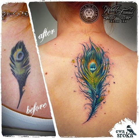 Back Tattoo Cover Up