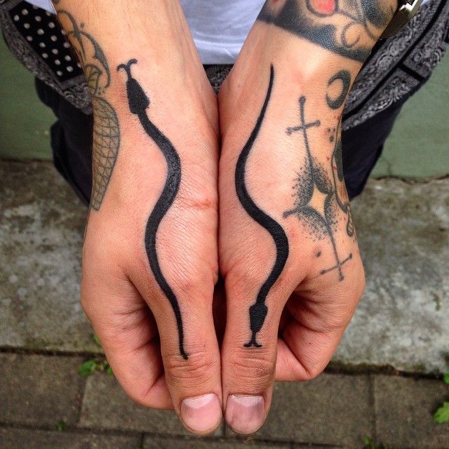 Black Snake Tattoo