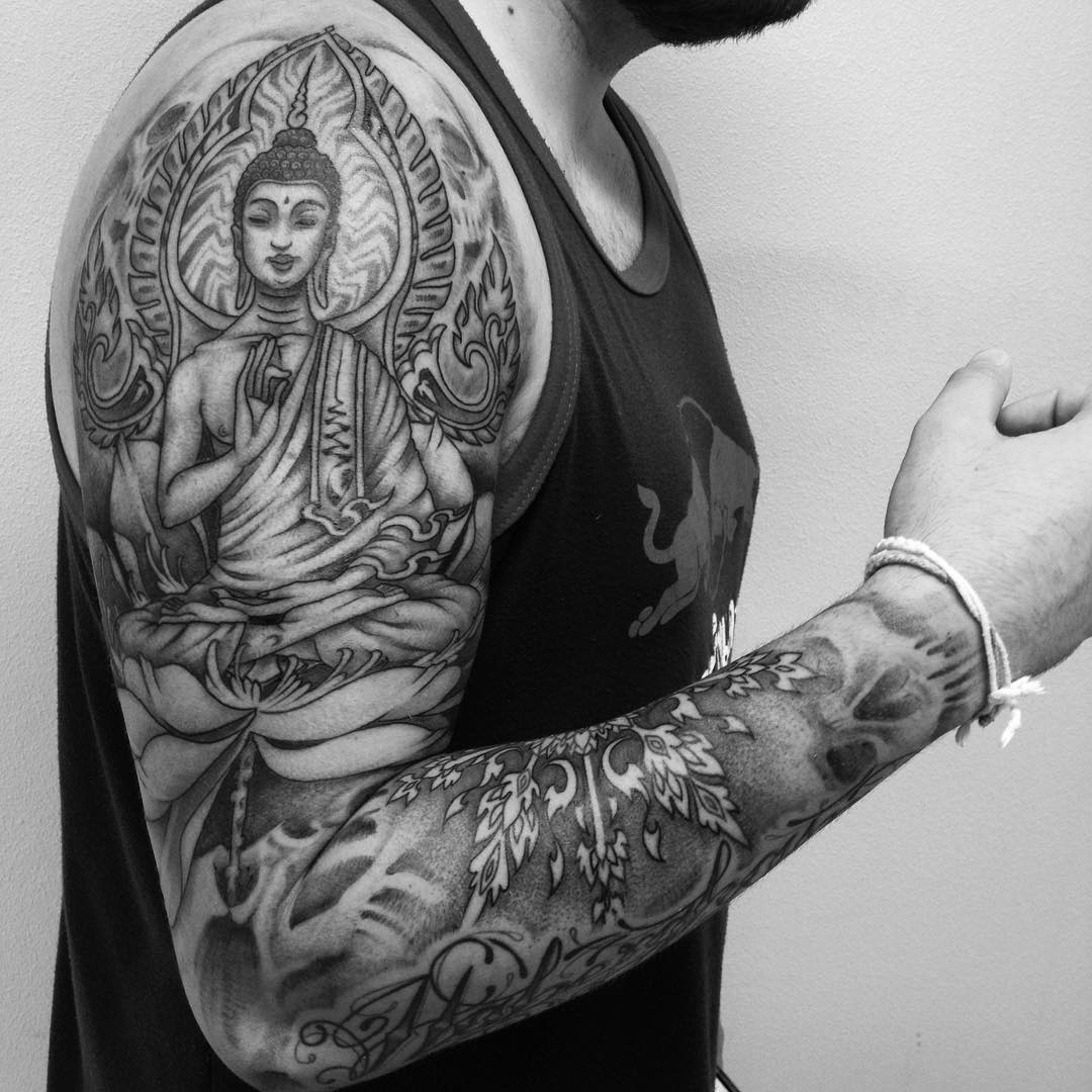 Buddha Tattoo Sleeve