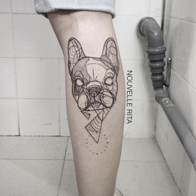 Bull Dog Tattoo