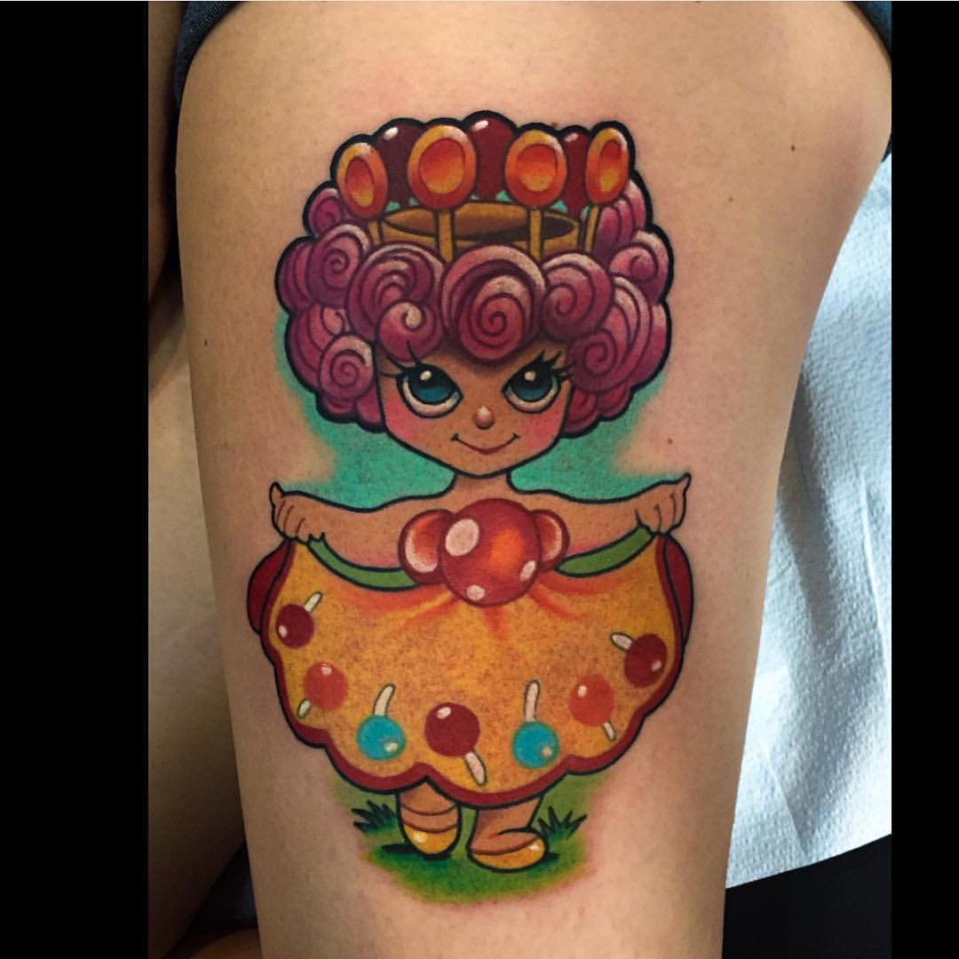 Cute Girl Tattoo