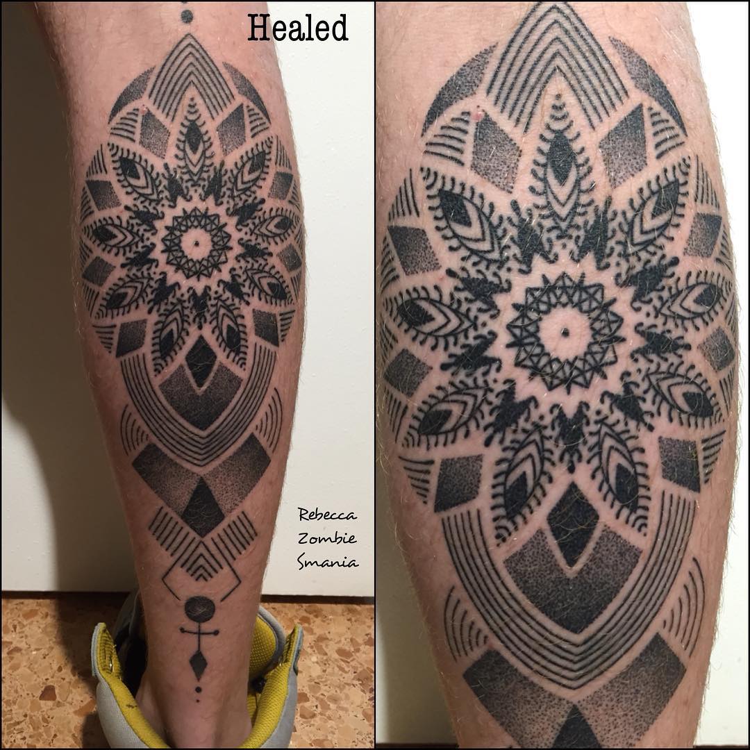 Dotwork Tattoo Mandala