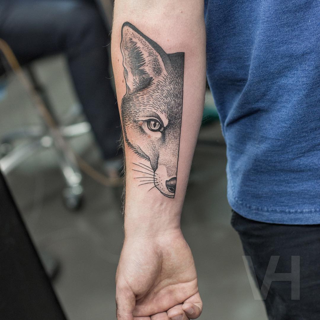 Fox Arm Tattoo