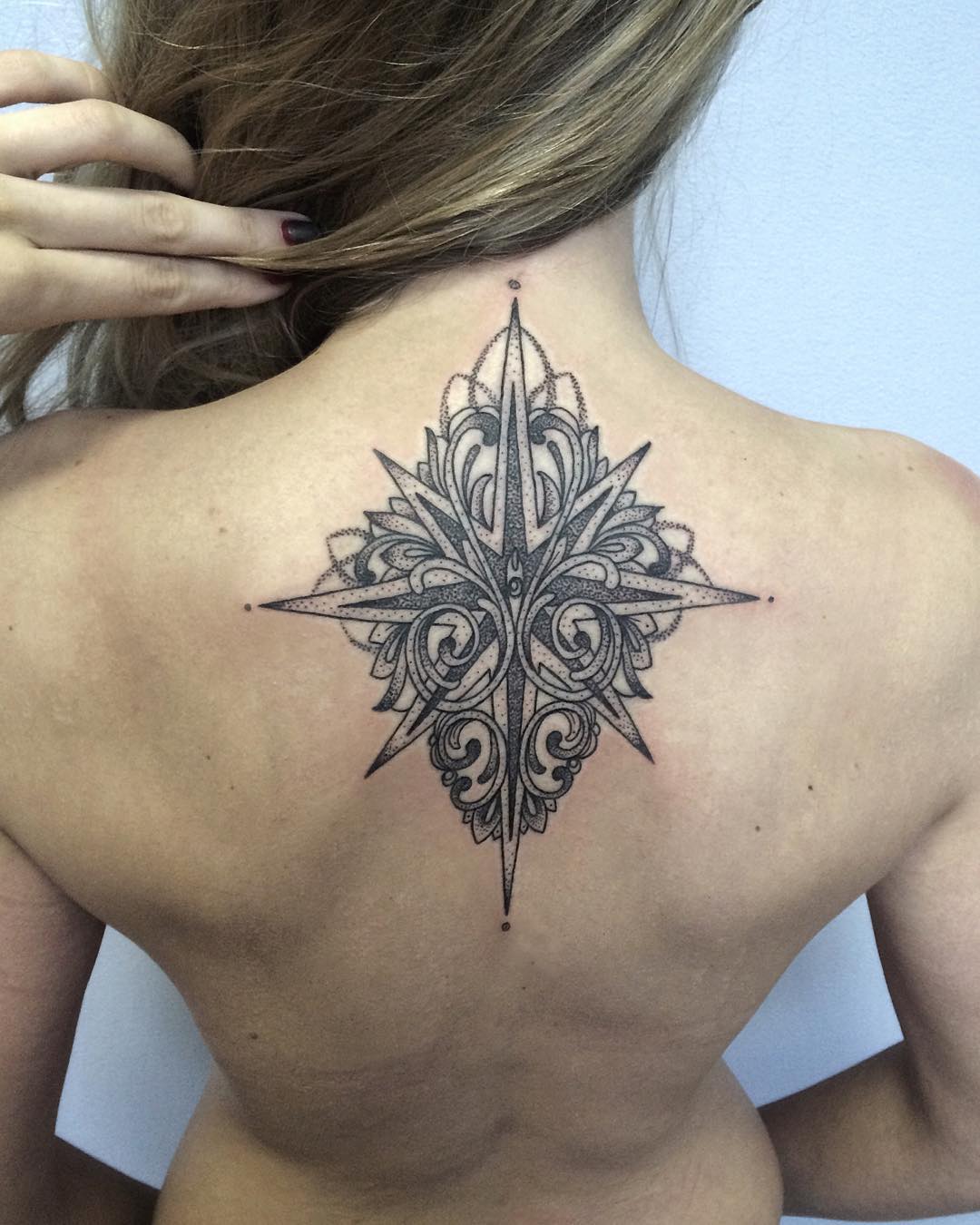 Girls Back Tattoo