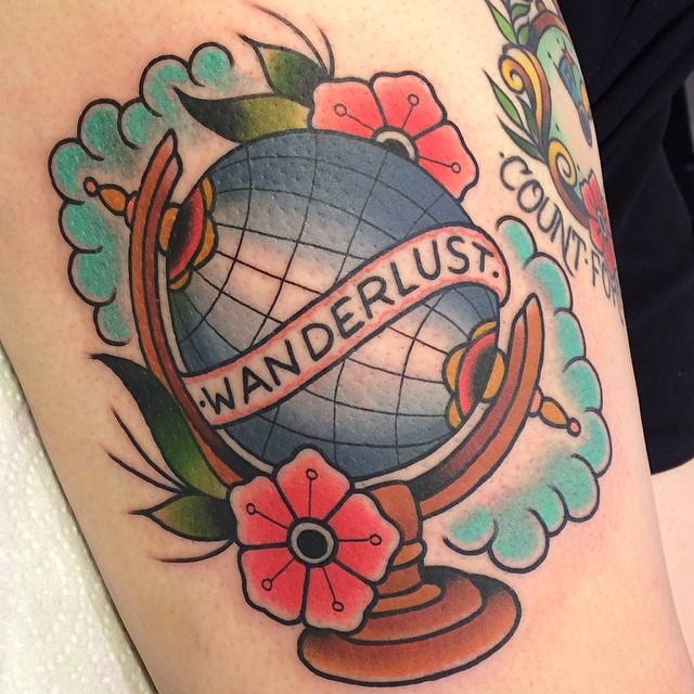 Globe Tattoo