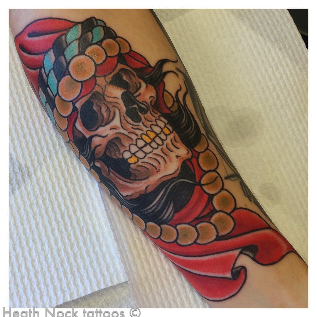 Gypsy Skull Tattoo